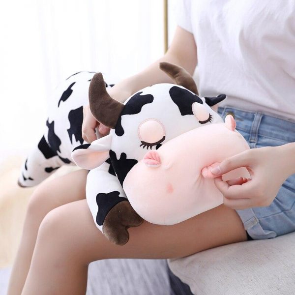 100001765 cute milk cow cuddling pillow 3 - Cow Print Shop