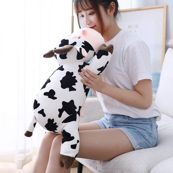 100001765 cute milk cow cuddling pillow 4 - Cow Print Shop