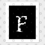 cow letter F
