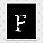 cow letter F