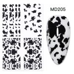 1pc Leopard Wild Animal Skin Nail Foil Sticker Snake Print Nail Art Transfer Slider Starry Sky 11.jpg 640x640 11 - Cow Print Shop