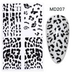 1pc Leopard Wild Animal Skin Nail Foil Sticker Snake Print Nail Art Transfer Slider Starry Sky 12.jpg 640x640 12 - Cow Print Shop