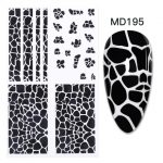 1pc Leopard Wild Animal Skin Nail Foil Sticker Snake Print Nail Art Transfer Slider Starry Sky 3.jpg 640x640 3 - Cow Print Shop