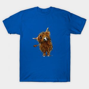 Highland Cow Print, Animal Print ' CoooWeee '