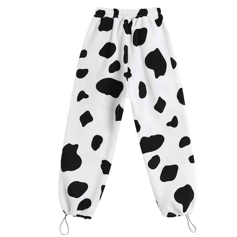 Cow Print Pants & Joggers - The Cow Print Pants - Korean Fashion