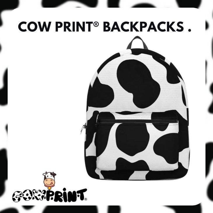 Cow Print Backpacks - Cow Print Shop