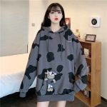 Cow Print Female Hoodies Harajuku Pullover Tops Autumn Long Sleeve Women Hoodie Hooded Fashion Streetwear Lady 1 - Cow Print Shop