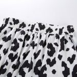 Women s Milk Cow Print Pant Fashion Casual Trousers Jogger Streetwear Female Clothes Elastic Waist DG047 4 - Cow Print Shop