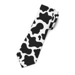accessories cow print necktie 2 - Cow Print Shop