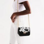 accessories cowhide small shoulder handbag 1 - Cow Print Shop