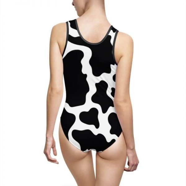 all over prints cow print bathing suit 3 - Cow Print Shop
