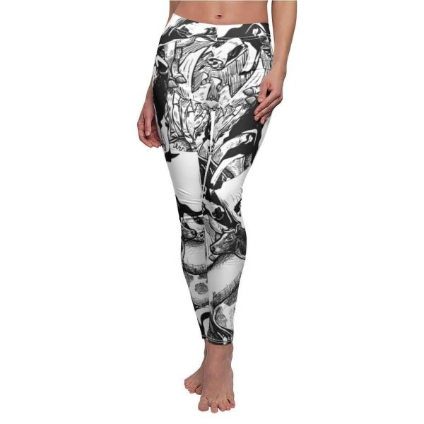 all over prints heap of cows leggings 1 - Cow Print Shop