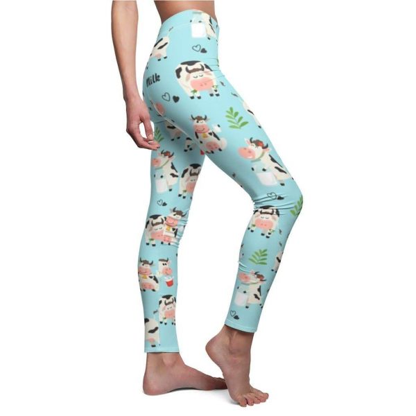 all over prints ultimate comfort dairy lover leggings 1 - Cow Print Shop