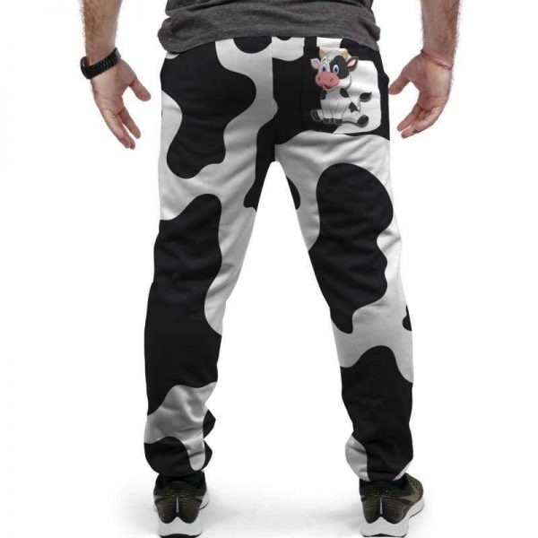 aop joggers cow lover joggers 3 - Cow Print Shop
