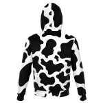 athletic hoodie aop cow print hoodie 2 - Cow Print Shop