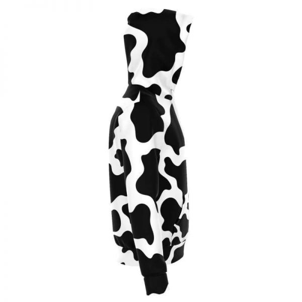 athletic hoodie aop cow print hoodie 4 - Cow Print Shop