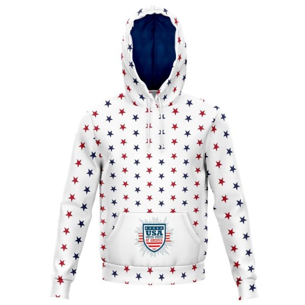 athletic hoodie aop premium 4th of july hoodie 1 - Cow Print Shop