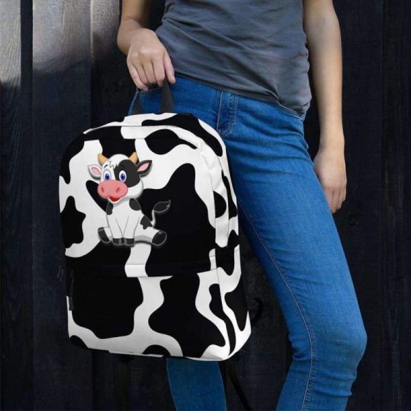 backpack fantasia cow print backpack 3 - Cow Print Shop