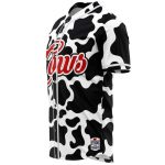baseball jersey aop personalized cow baseball jersey 4 - Cow Print Shop