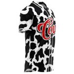 baseball jersey aop personalized cow baseball jersey 5 - Cow Print Shop