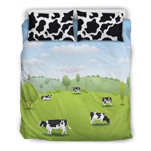 bedset meadow cow bedset 2 - Cow Print Shop