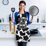 chic cow print apron 2 - Cow Print Shop