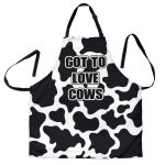 chic cow print apron 4 - Cow Print Shop