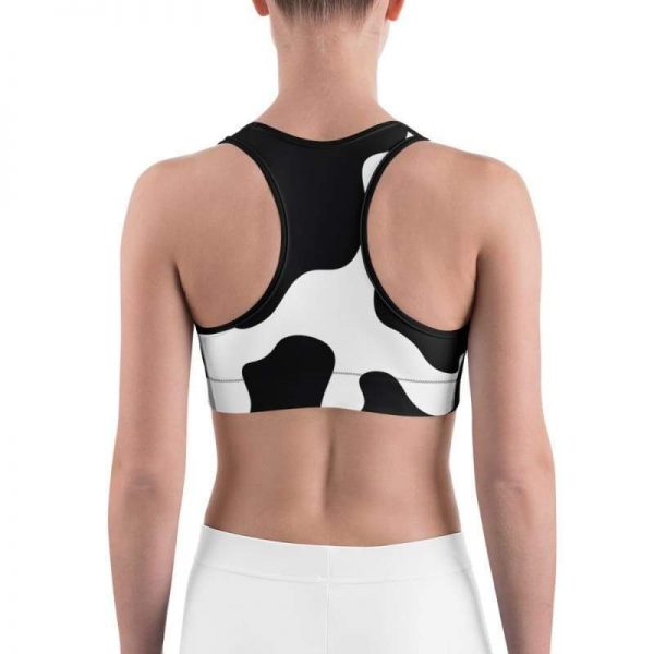 cow print sports bra 11 - Cow Print Shop