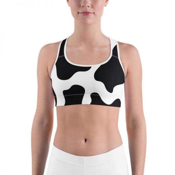 cow print sports bra 12 - Cow Print Shop