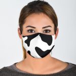 cow themed facemask 1 - Cow Print Shop