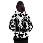 fashion hoodie aop grunge cow print hoodie 7 - Cow Print Shop