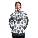 fashion hoodie aop sketchy cow print hoodie 6 - Cow Print Shop