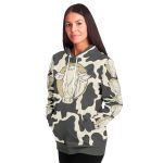 fashion hoodie aop tinted cow print hoodie 9 - Cow Print Shop