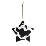 home decor classic cow ceramic ornaments 3 - Cow Print Shop