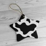 home decor classic cow ceramic ornaments 8 - Cow Print Shop
