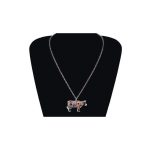 jewelry colorful cow necklace 2 - Cow Print Shop