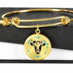 jewelry personalized cow lover bangle 5 - Cow Print Shop