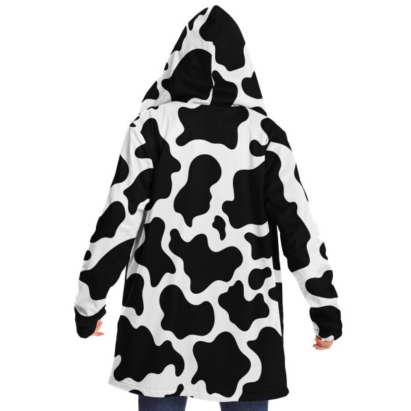 microfleece cloak aop premium cow print cloak 6 - Cow Print Shop