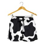 pants cow print womens shorts 1 - Cow Print Shop