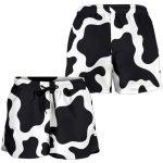 pants cow print womens shorts 2 - Cow Print Shop
