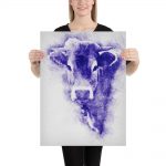 personalized printed poster pen ink 1 - Cow Print Shop