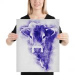 personalized printed poster pen ink 5 - Cow Print Shop