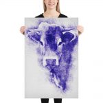 personalized printed poster pen ink 6 - Cow Print Shop