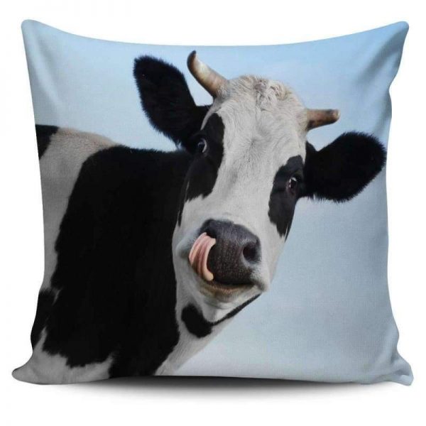 pillow cover cow pillow cover 1 - Cow Print Shop