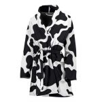 premium cow bath robe 1 - Cow Print Shop