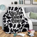 premium cow blanket 3 - Cow Print Shop