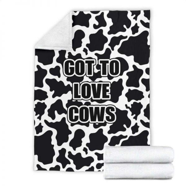 premium cow blanket 4 - Cow Print Shop