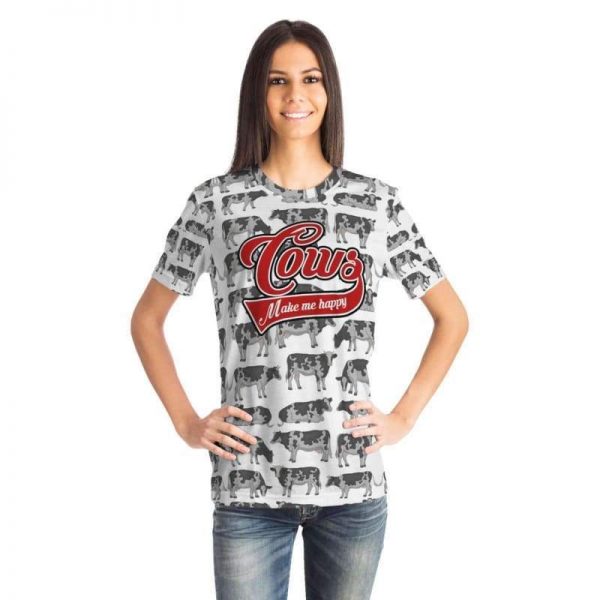 t shirt cows all over print shirt 1 - Cow Print Shop