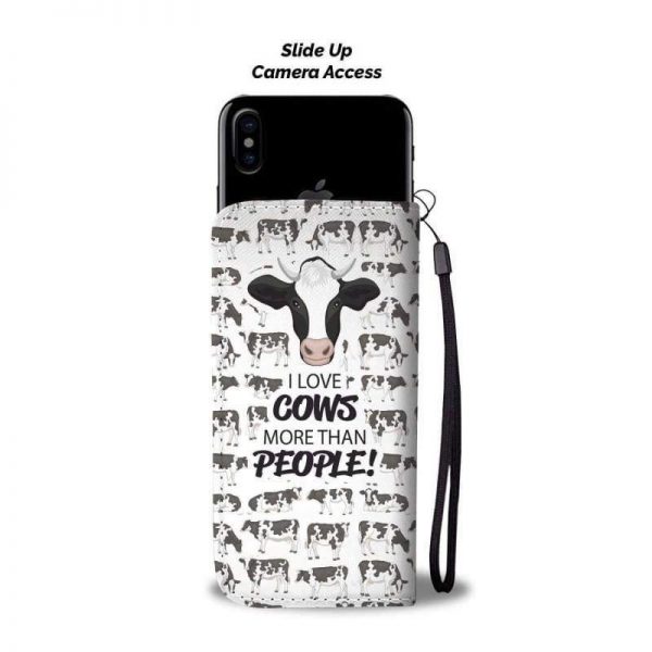 wallet case i love cows phone wallet case 3 - Cow Print Shop