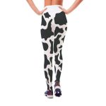 yoga leggings body lifting cow print yoga leggings 4 - Cow Print Shop